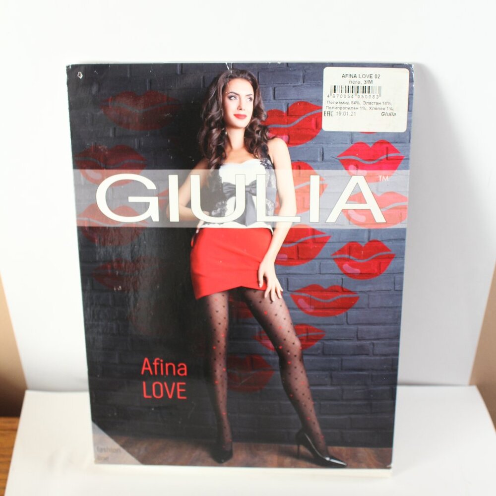 Giulia Afina Love Hearts Nylons 3-M